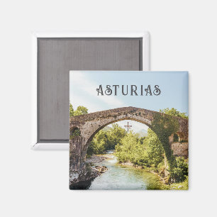 Imã ponte de Cangas de Onís, viagem a Astúrias