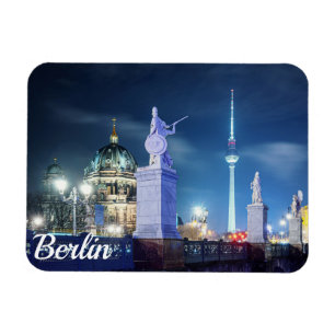 Ímã Ponte de pedra perto da Catedral de Berlim, na Ale