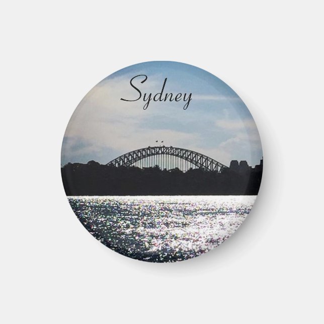 Imã ponte de sydney espumante (Frente)