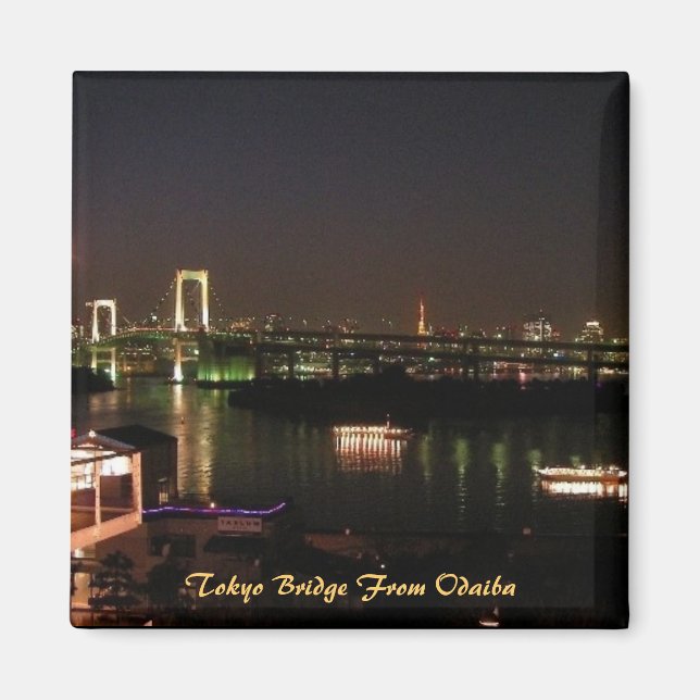 Imã Ponte de Tóquio de Odaiba, Tóquio Japão (Frente)