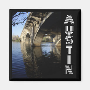 Imã Ponte do Congresso Lady Bird Lake Austin Texas