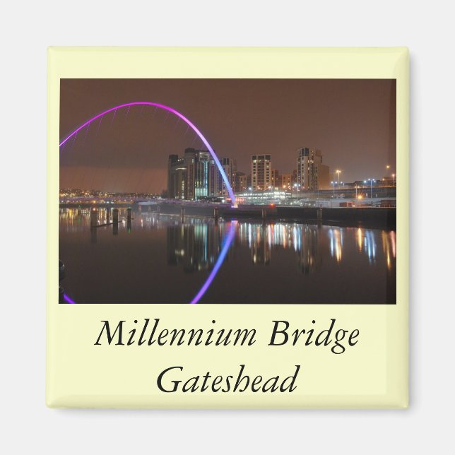 Imã Ponte do Milênio, Gateshead (Frente)