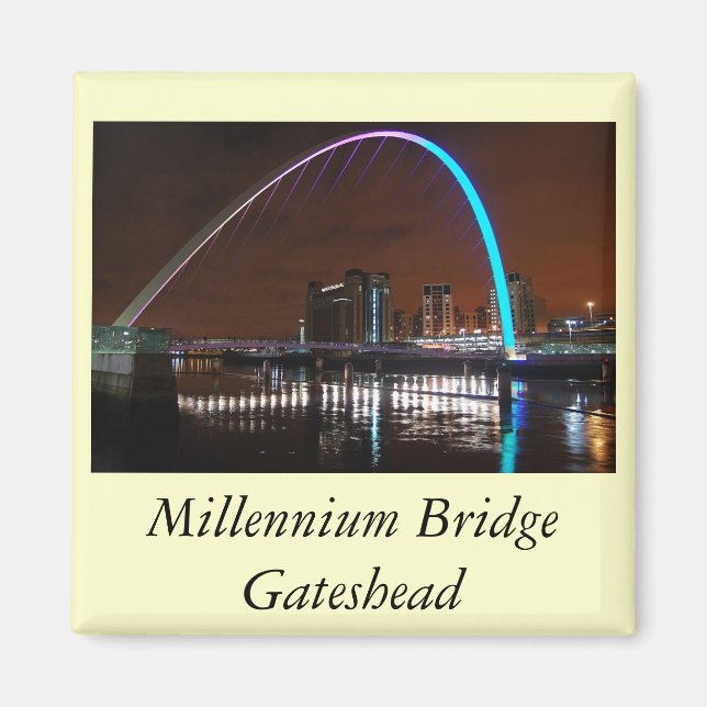 Imã Ponte do Milênio, Gateshead (Frente)
