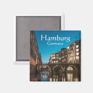 Imã Ponte Ellerntorsbrücke em Hamburgo