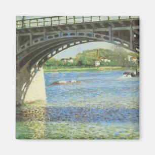Imã Ponte em Argenteuil por Gustave Caillebotte