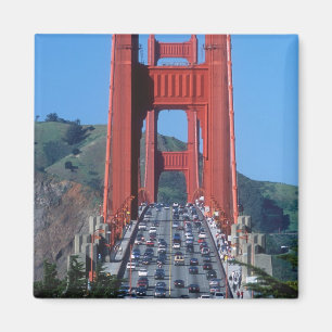 Imã Ponte Golden Gate e Baía de São Francisco