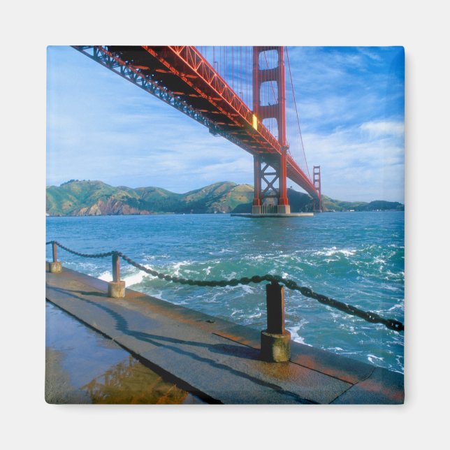 Imã Ponte Golden Gate e Baía de São Francisco (Frente)