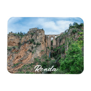 Ímã Ponte histórica antiga em Ronda, Espanha