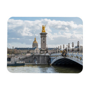 Ímã Ponte inválida e Pont Alexandre III - Paris