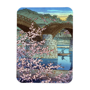 Ímã Ponte legal oriental do rio Hasui kawase no japeso
