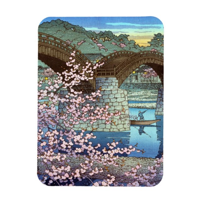 Ímã Ponte legal oriental do rio Hasui kawase no japeso (Vertical)