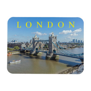 Ímã Ponte London Tower de cima da imã de geladeira