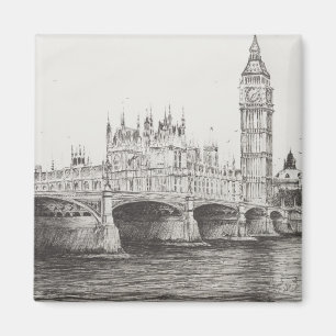 Imã Ponte Londres Reino Unido de Westminster.