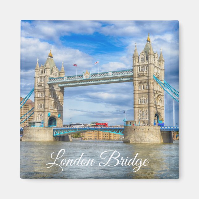 Imã Ponte Londres Souvenir Keepsaame (Frente)