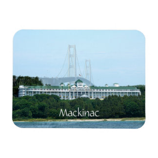 Ímã Ponte Mackinac Grande Hotel Magnet