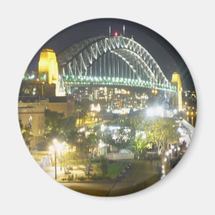 Imã ponte noturna de sydney