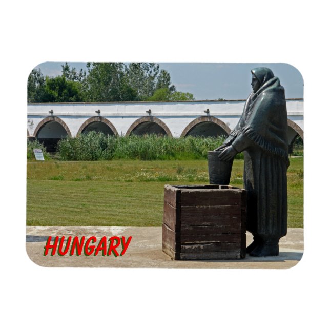 Ímã Ponte Nove-Holed, Hungria Magnet (Horizontal)