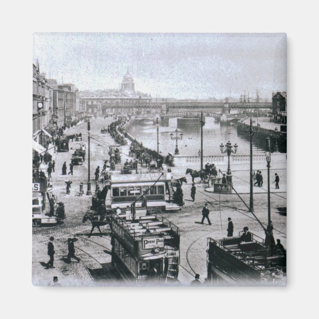 Imã Ponte O' Connell e rio Liffey, Dublin (Frente)