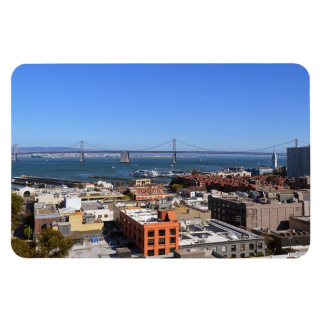 Ímã Ponte ouro Gate (Horizontal)