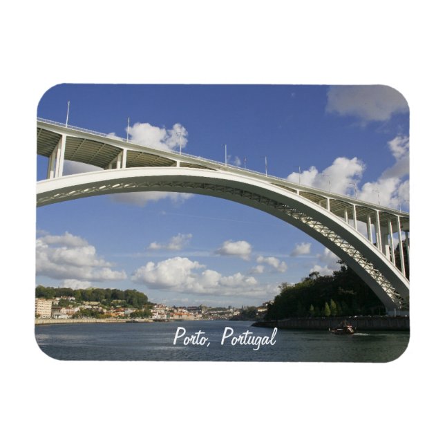 Ímã Ponte Porto Arrábida Premium Magnet (Horizontal)