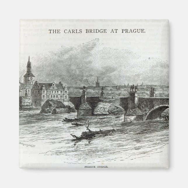 Imã Ponte Praga, de "Hora de Lazer", 1891 (Frente)