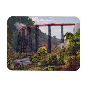 Ímã Ponte Railway em Metlac, 'do álbum do Mexic