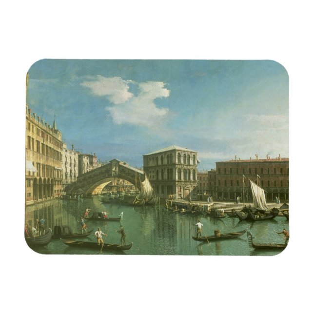 Ímã Ponte Rialto, Veneza (Horizontal)