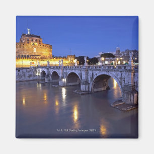 Imã Ponte Sant Angelo e Castel Sant Angelo em