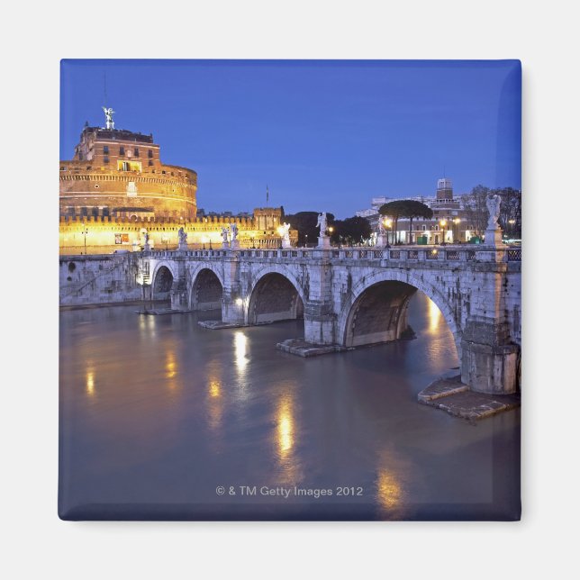 Imã Ponte Sant Angelo e Castel Sant Angelo em (Frente)