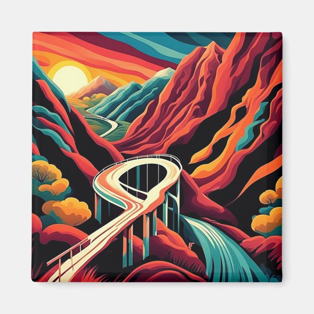 Imã Ponte sobre o ravino 2 (Frente)