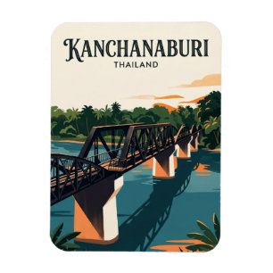 Ímã Ponte sobre o rio Kwai Tailândia