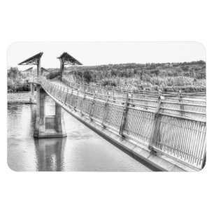Ímã Ponte sobre o rio Saskatchewan do Norte