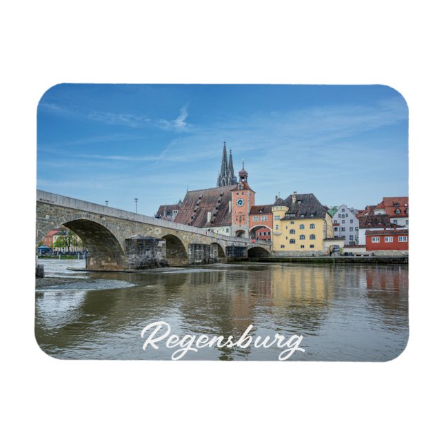 Ímã Ponte Stone em Regensburg, Alemanha (Horizontal)