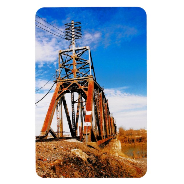 Ímã Ponte Swing Historic Railroad - Nashville, TN (Vertical)