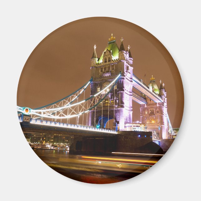 Imã Ponte Torre de Londres à Noite (Frente)