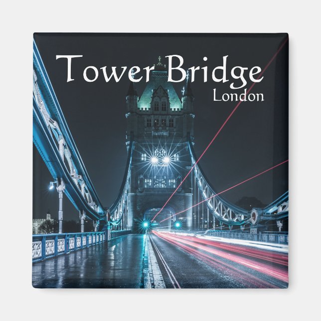 Imã Ponte Torre de Londres por Noite (Frente)