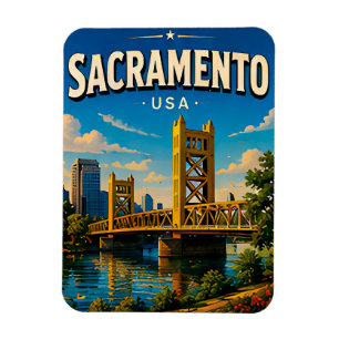 Ímã Ponte Tower Sacramento Califórnia