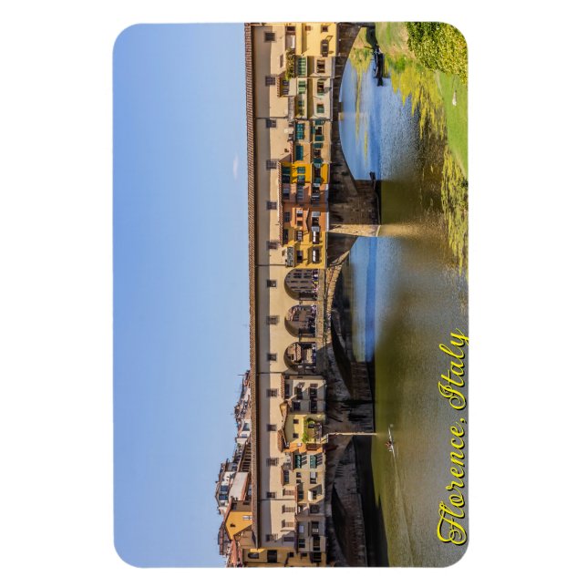 Ímã Ponte Vecchio, Florença, Itália (Vertical)