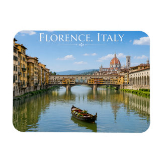 Ímã Ponte Vecchio Paisagem Urbana Romântica Arte