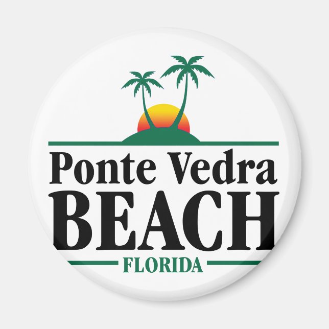 Imã Ponte Vedra Beach (Frente)