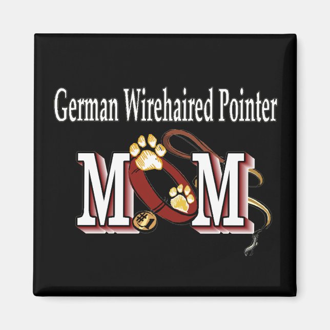 Imã Ponteiro Alemão Wirehaired Mãe Gifts (Frente)