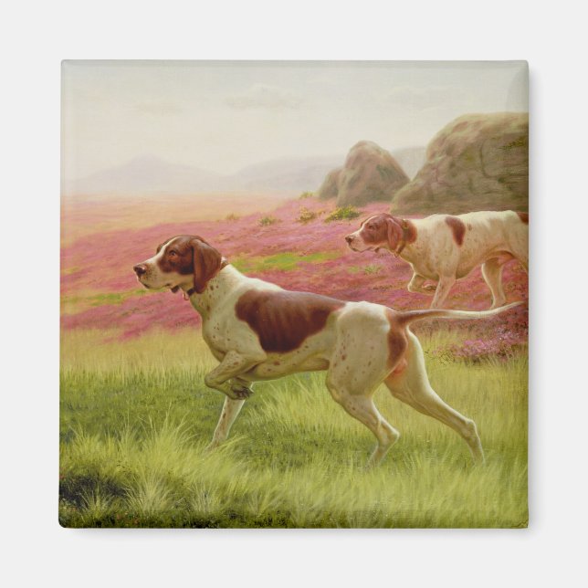 Imã Ponteiros numa Paisagem, século XIX (Frente)