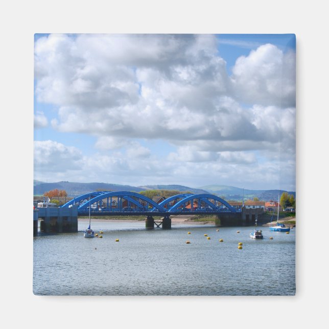 Imã Pontes Azuis Rhyl (Frente)