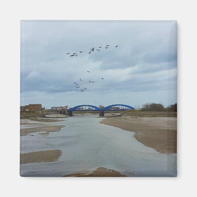Imã Pontes Azuis Rhyl (Frente)