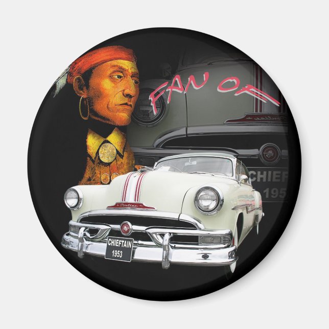 Imã Pontiac Chieftain 1953 (Frente)