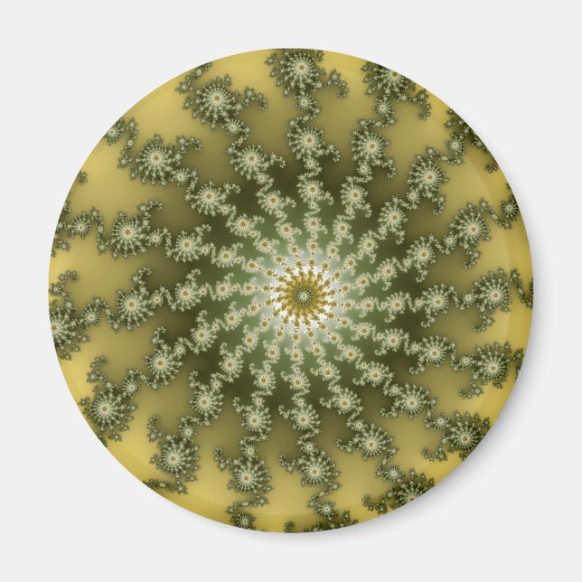 Imã Ponto central - Fractal (Frente)