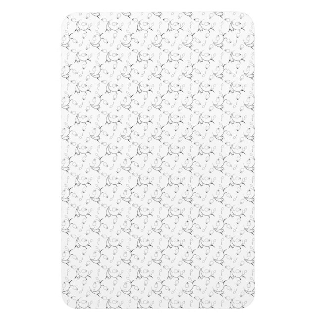 Ímã Ponto, Cinza (Vertical)