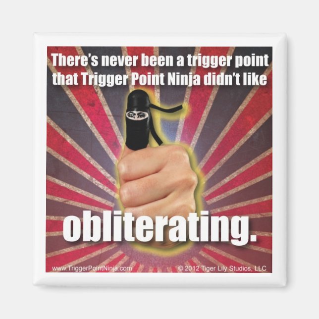 Imã Ponto de disparo Ninja ® Nunca houve um TrP (Frente)