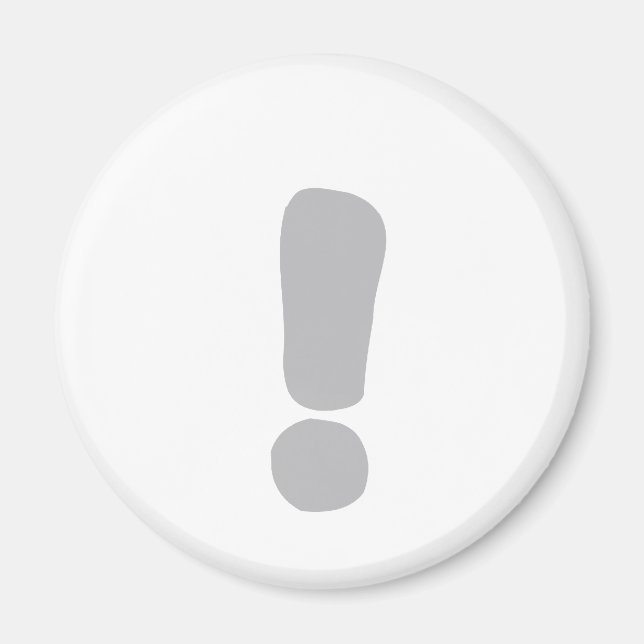 Imã Ponto de exclamação! (Frente)