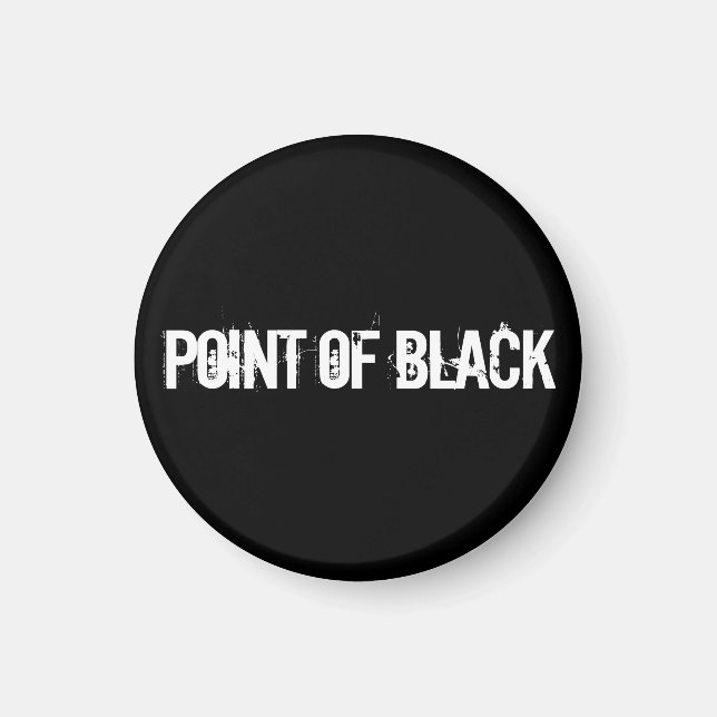 Imã "Ponto de Preto" (Frente)